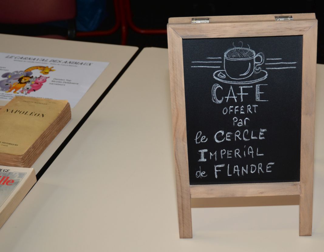 Accueil autour d'un café