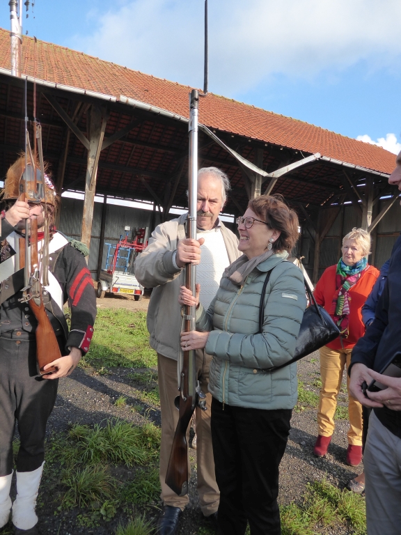 Hondschoote : visite du bivouac