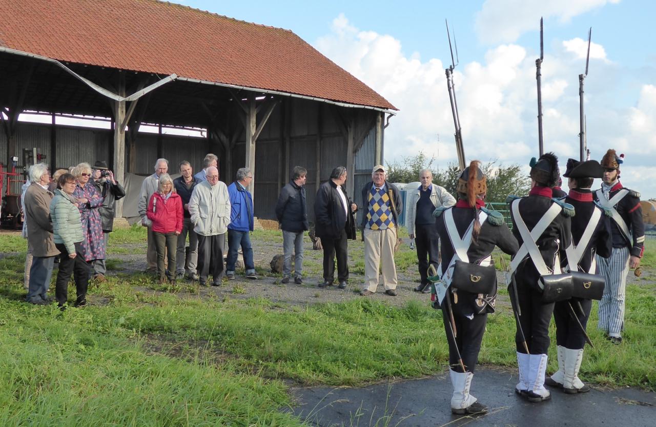 Hondschoote : visite du bivouac