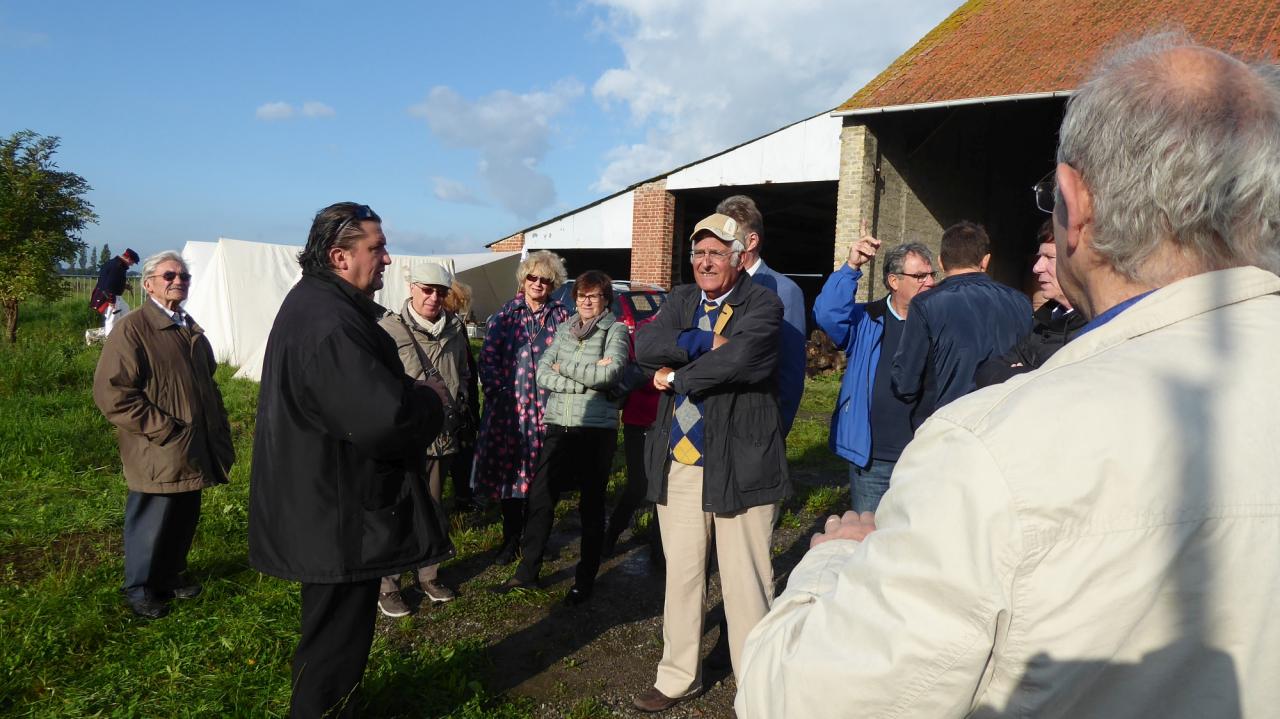 Hondschoote : visite du bivouac