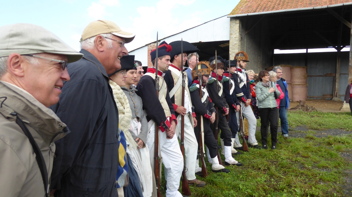 Hondschoote : visite du bivouac