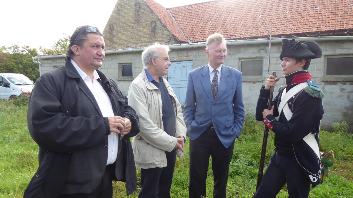 Hondschoote : visite du bivouac