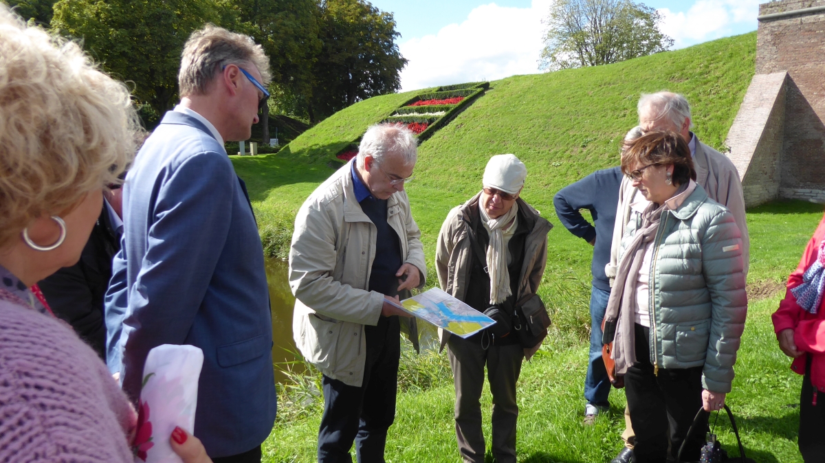 Sur les remparts de l'Ecluse