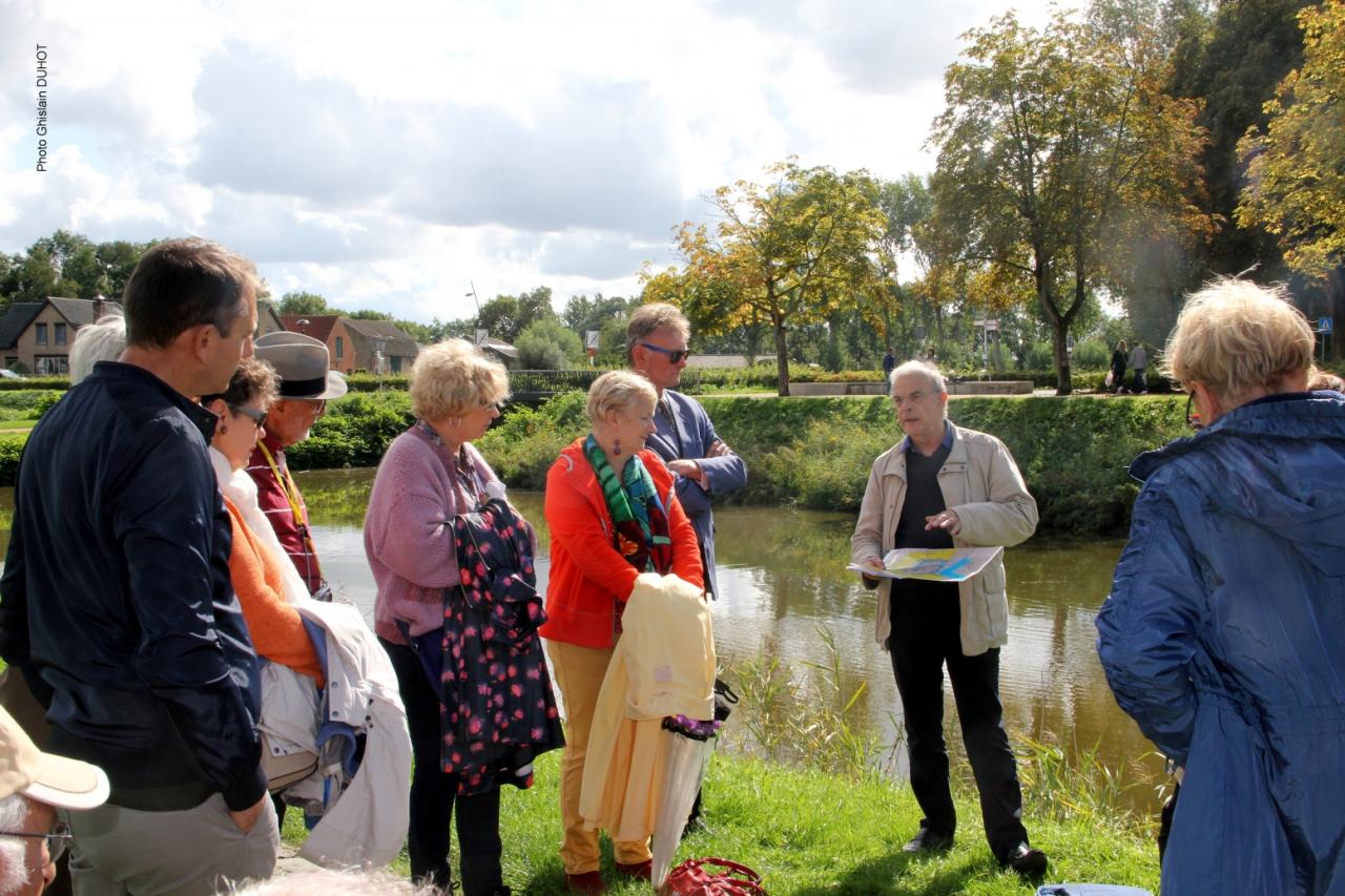 Sur les remparts de l'Ecluse