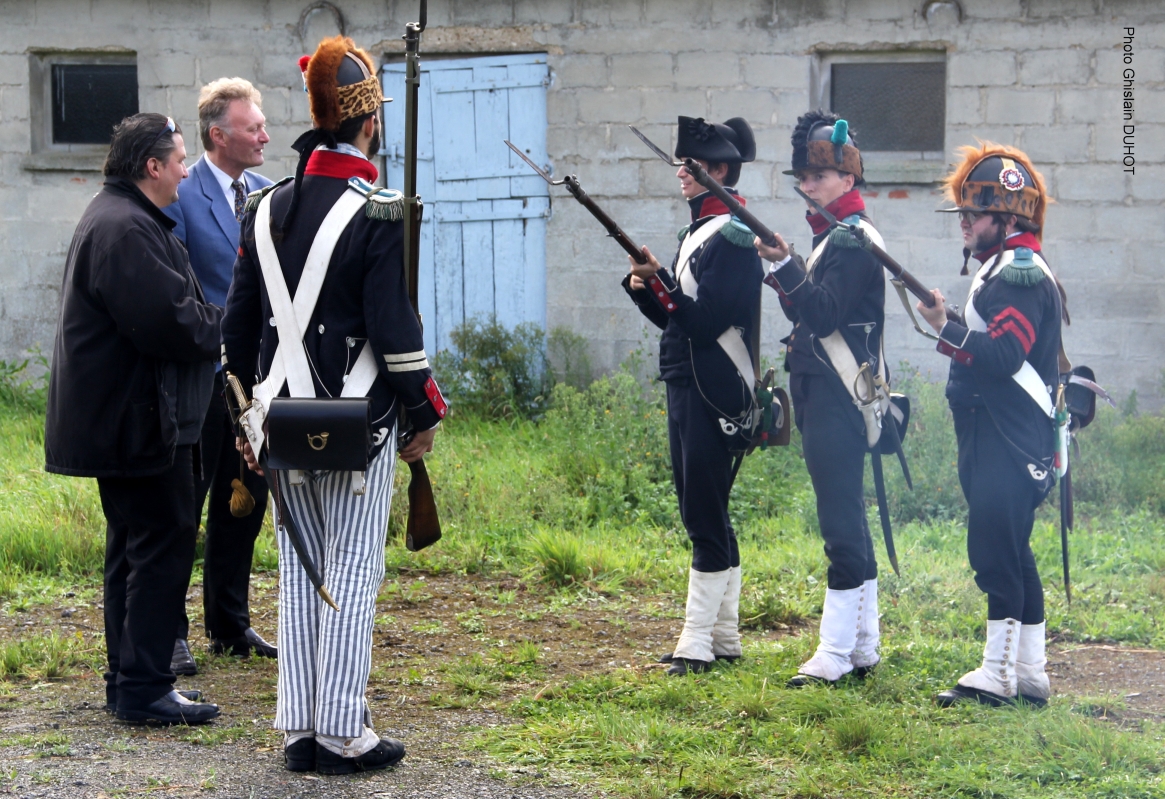 Hondschoote : visite du bivouac