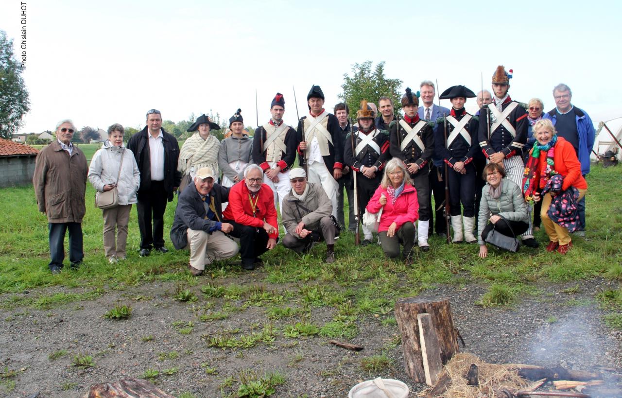 Hondschoote : visite du bivouac